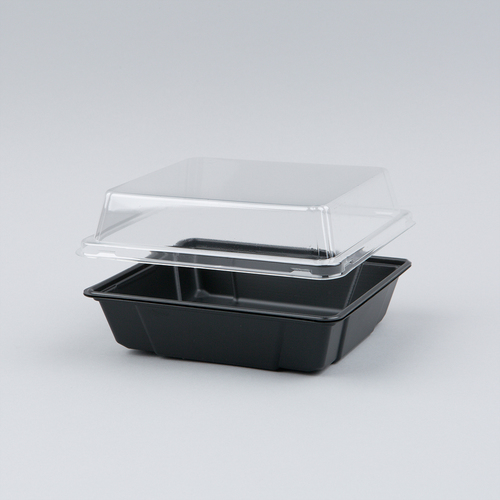 DL-32블랙 샌드위치,샐러드,반찬용기 박스 900개세트