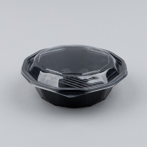고급 샐러드포장용기(과일도시락)DL-403(블랙)600개세트