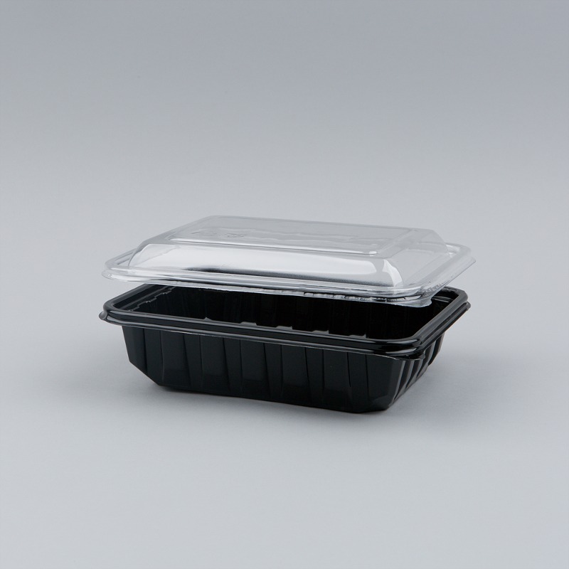 DL-232(블랙)투명반찬용기,샐러드도시락/600개세트