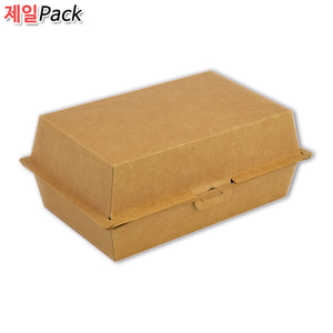 크라프트 종이도시락(WKR-602)김밥만두포장  박스300개
