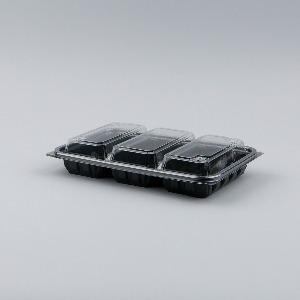 DL-S0312-2(블랙)일회용 샐러드용기/600개세트