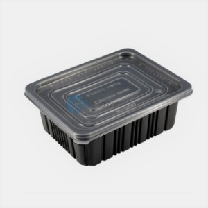 사각탕용기(해물찜,일회용포장)M1923C/흑색/ 박스200개세트/공짜배송