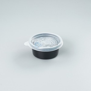 다용도컵/일회용소스용기/JH 70파이 소 1호 흑색 3000개SET(무료배송)